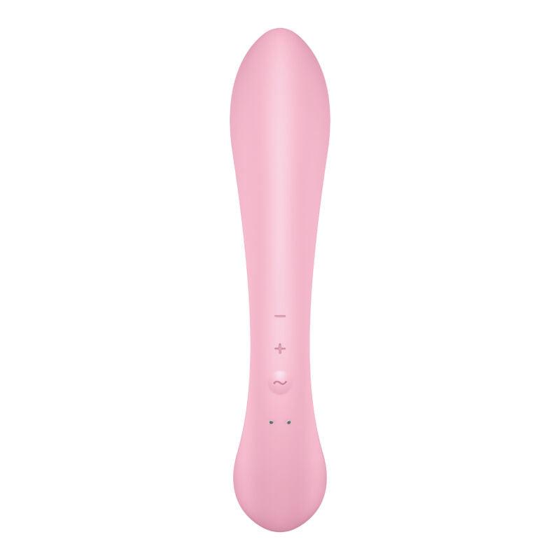 satisfyer triple oh vibrazione ibrida rosa