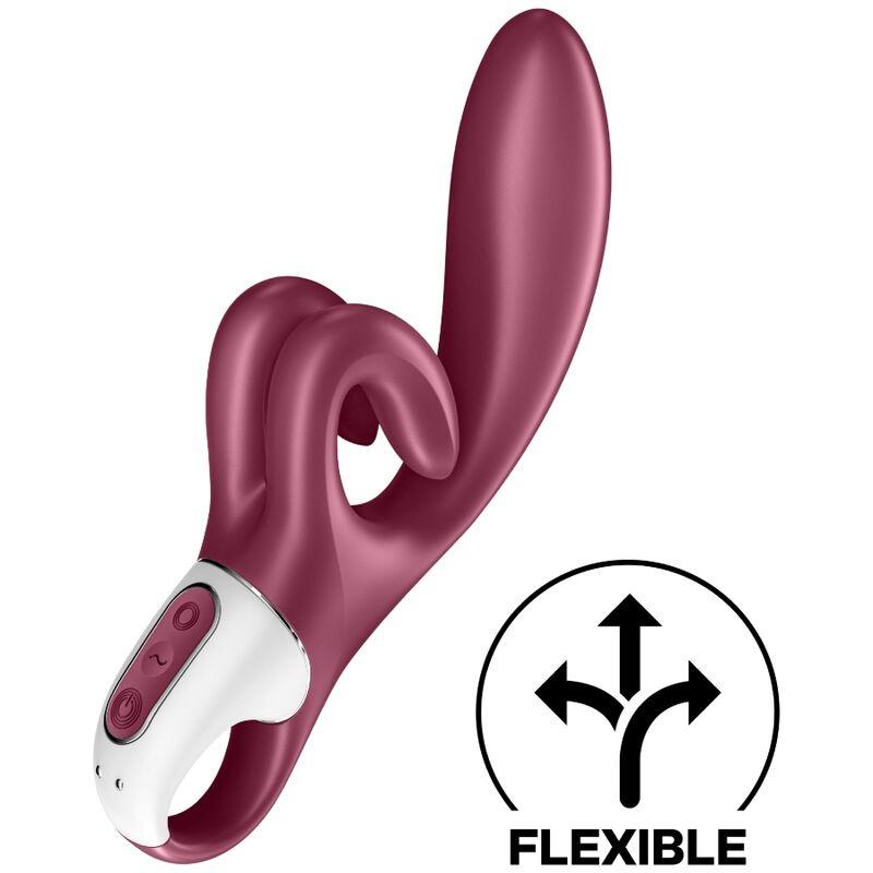 satisfyer vibrazione touch me rabbit rosso