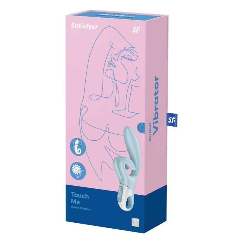 satisfyer vibrazione touch me rabbit rosso