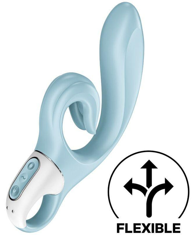 satisfyer love me rabbit vibrazione blu
