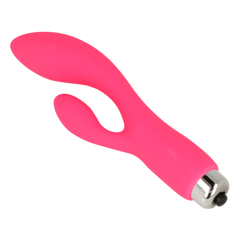 ohmama vibratore con coniglio 12 5 cm rosa