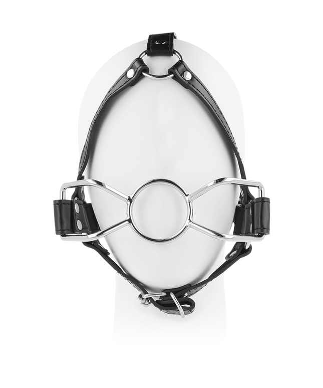 bavaglio per bocca con imbracatura per testa di ragno ohmama