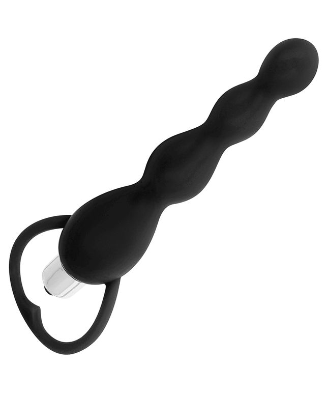 ohmama stimolatore anale con vibrazione nera