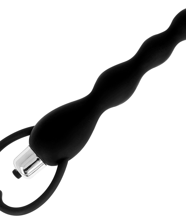 ohmama stimolatore anale con vibrazione nera
