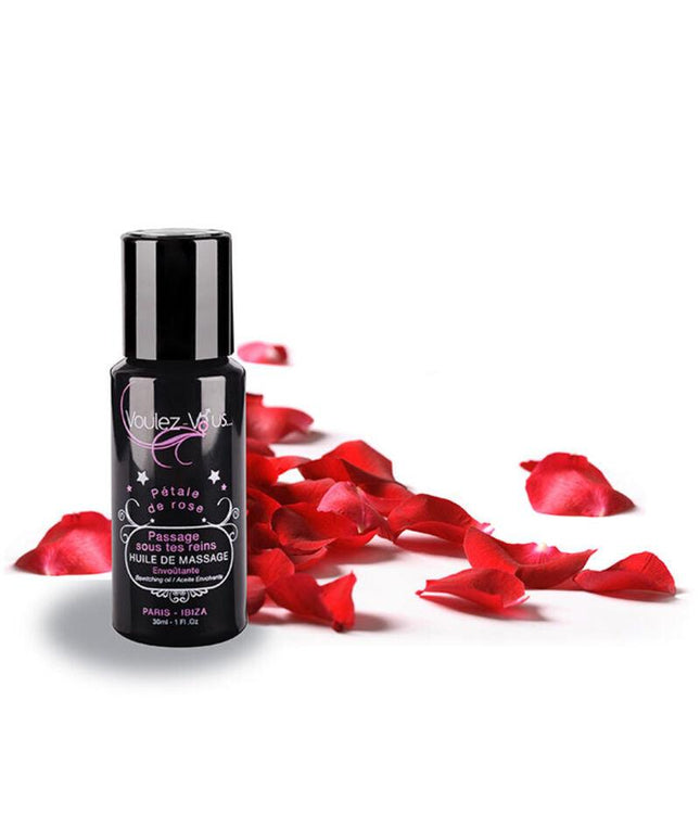voulez vous olio da massaggio captivante petali di rosa 30 ml