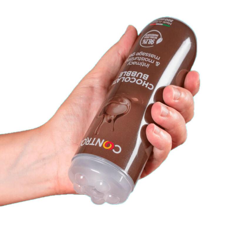 control gel da massaggio 3 in 1 bolla di cioccolato 200 ml