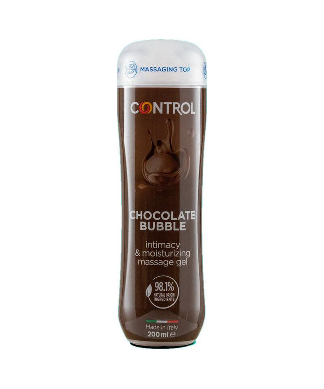 control gel da massaggio 3 in 1 bolla di cioccolato 200 ml