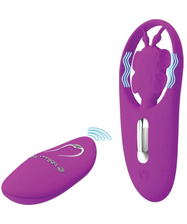 pretty love stimolatore a farfalla per mutandine dancing con telecomando lilla