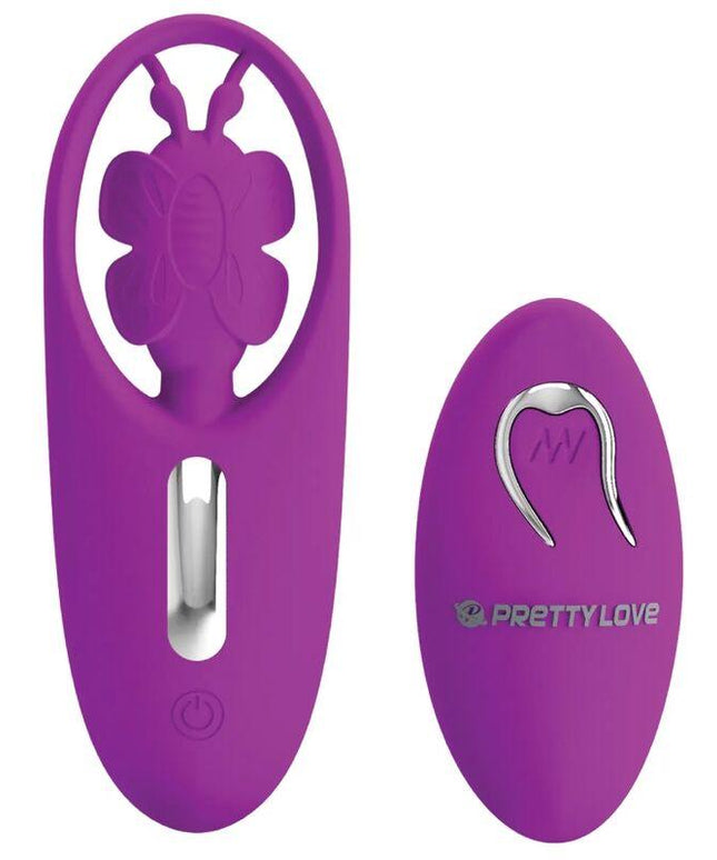 pretty love stimolatore a farfalla per mutandine dancing con telecomando lilla