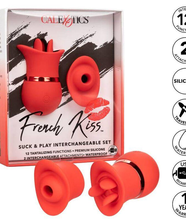 california exotics set french kiss succhia e gioca