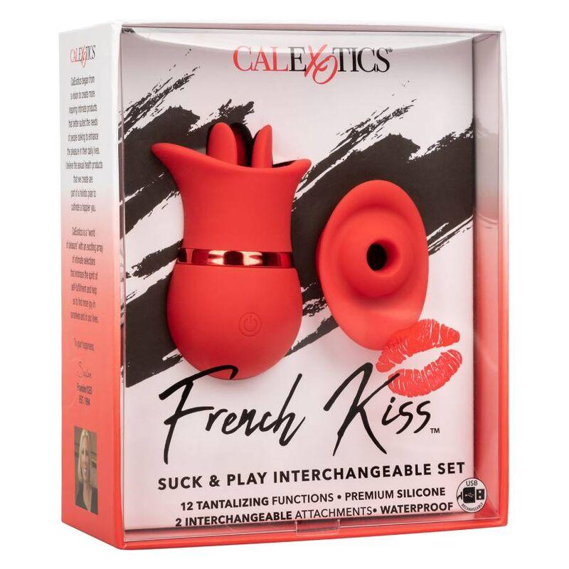 california exotics set french kiss succhia e gioca