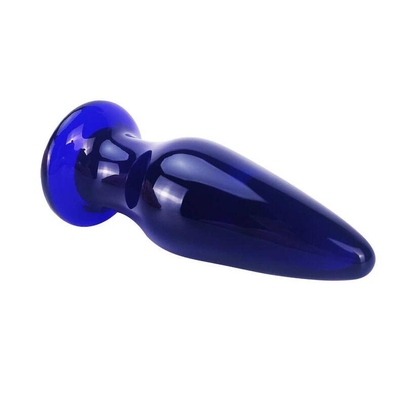 toyjoy the shining buttplug in vetro vibrante