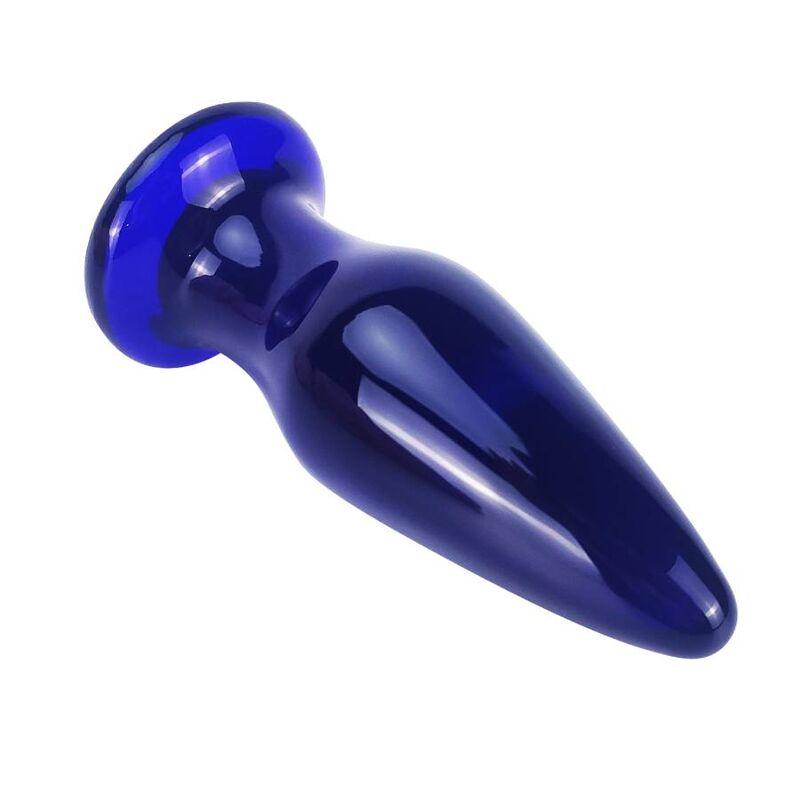 toyjoy the shining buttplug in vetro vibrante