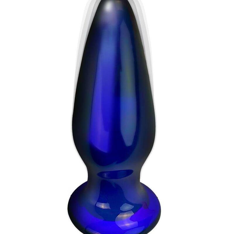 toyjoy the shining buttplug in vetro vibrante