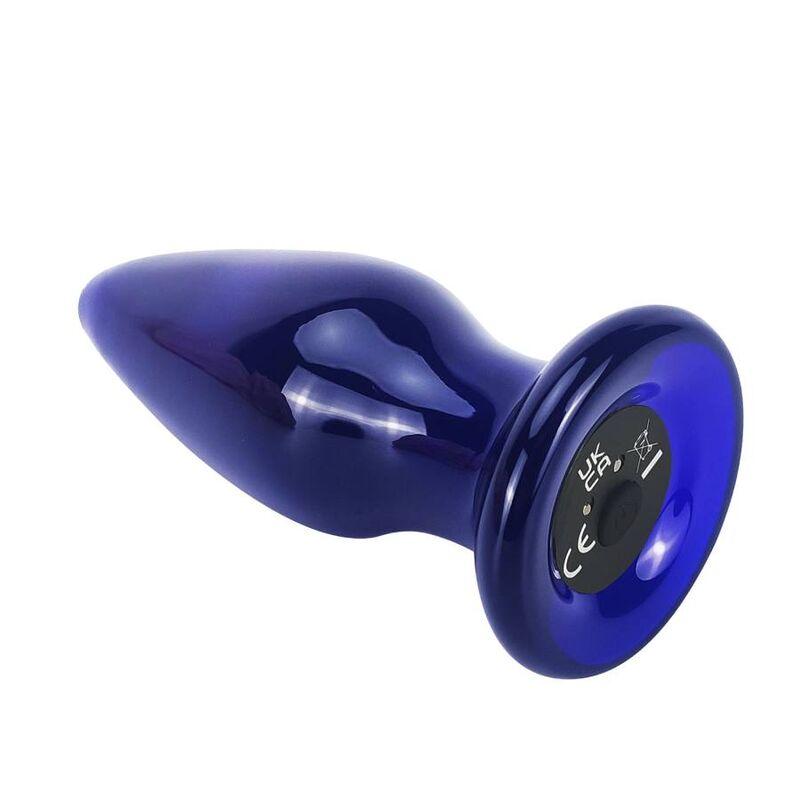 toyjoy the shining buttplug in vetro vibrante