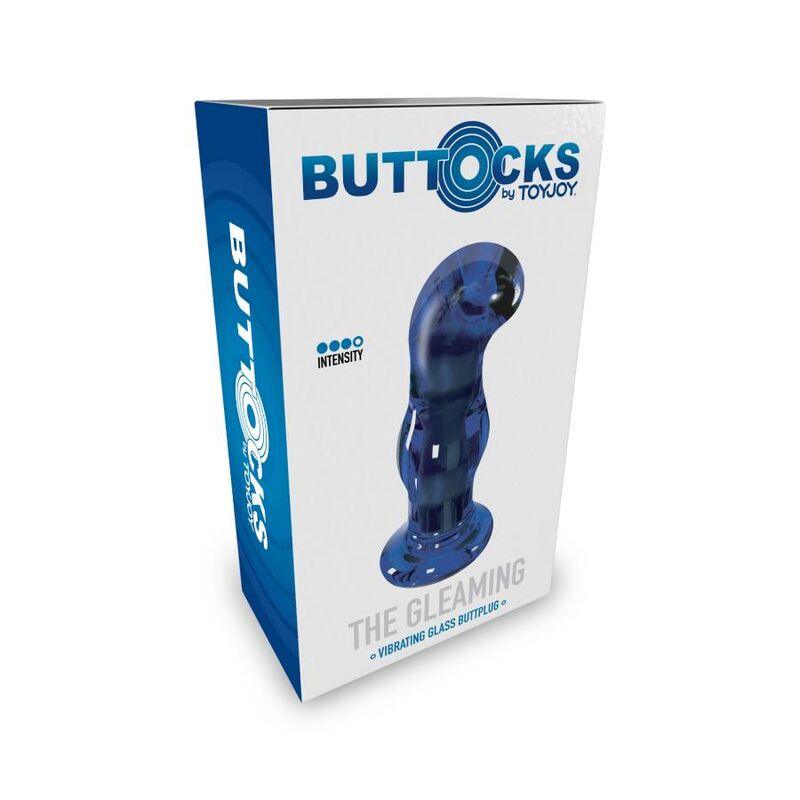 toyjoy the gleaming buttplug in vetro vibrante