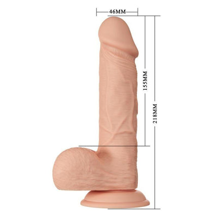 baile bellissimo incontro dildo realistico flessibile bahamut 21 8 cm naturale