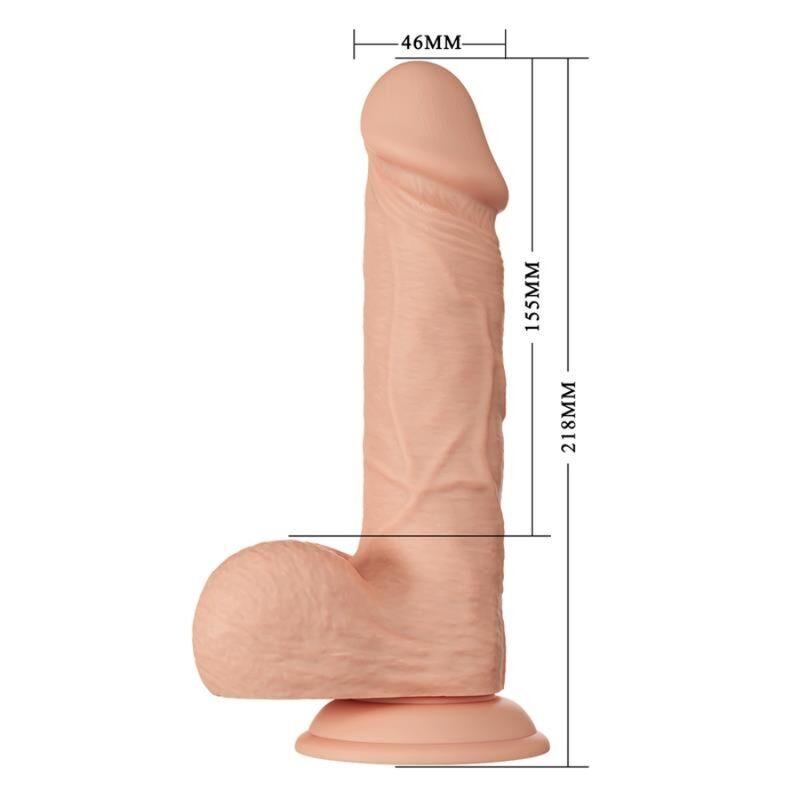 baile bellissimo incontro dildo realistico flessibile bahamut 21 8 cm naturale