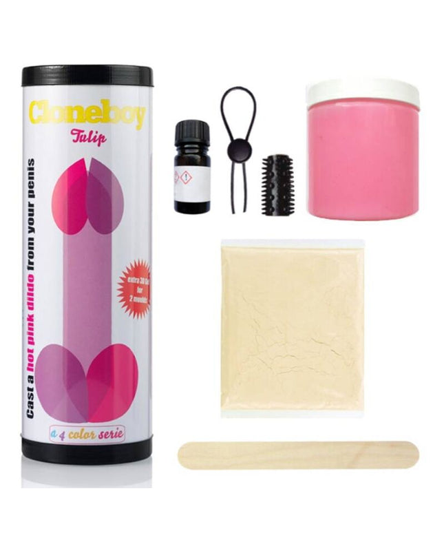 CLONEBOY - DILDO TULIPANO ROSA INTENSO