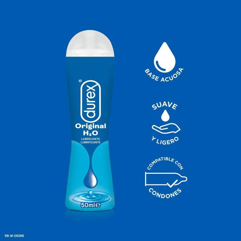 DUREX - DUREX PLAY LUBRIFICANTE NATURALE H2O 50 ML - Only Vibes