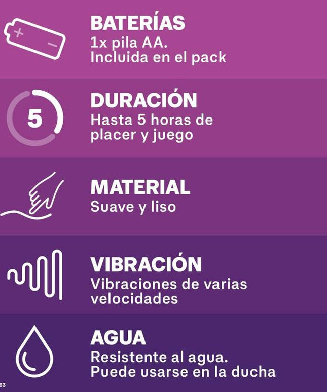 DUREX - VIBRATORE ORGASMICO INTENSO PURA FANTASIA