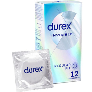 DUREX - INVISIBILE EXTRA SOTTILE 12 UNITÀ - Only Vibes