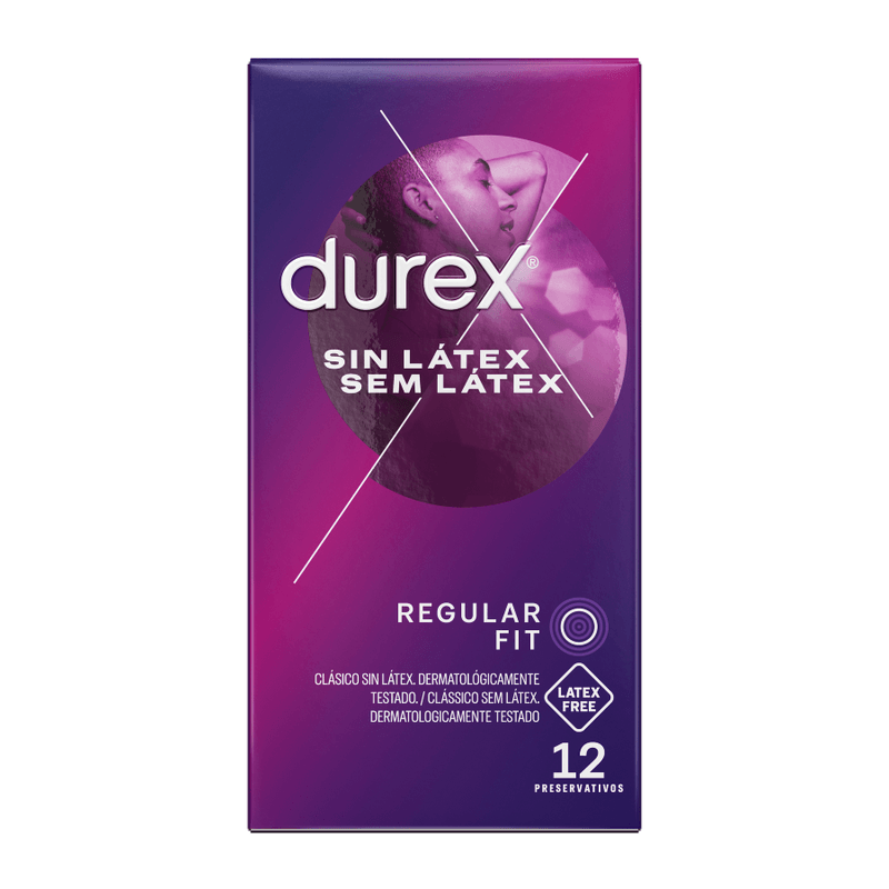 DUREX - PRESERVATIVI SENZA LATTICE 12 UNITÀ - Only Vibes