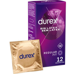 DUREX - PRESERVATIVI SENZA LATTICE 12 UNITÀ - Only Vibes