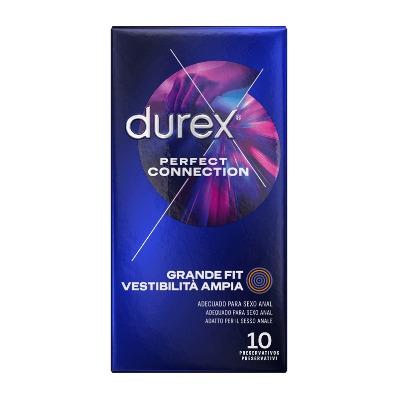 durex connessione perfetta silicone extra lubrificazione 10 unita