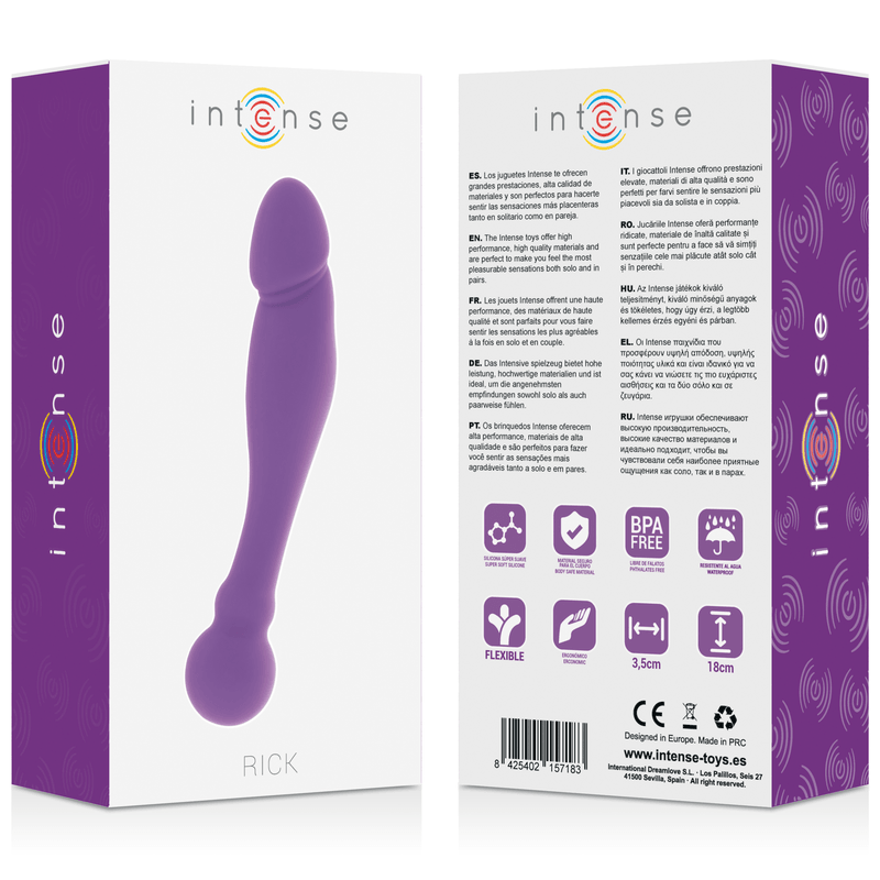 INTENSE - SILICONE RICK DUAL LILLA - Only Vibes