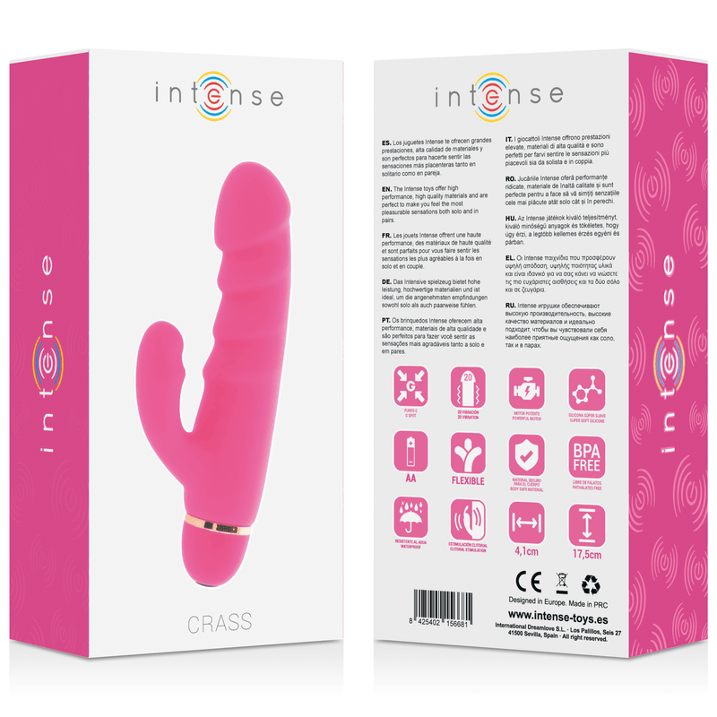 INTENSE - ROSA SILICONE CRASS 20 VELOCIT - Only Vibes