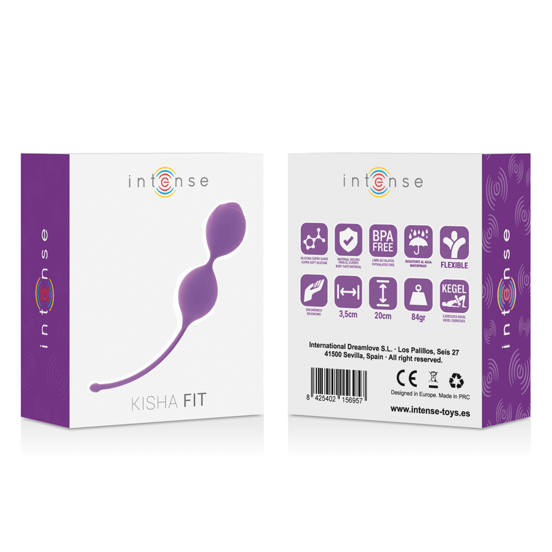 INTENSE - KISHA FIT IN SILICONE KEGEL LILLA - Only Vibes