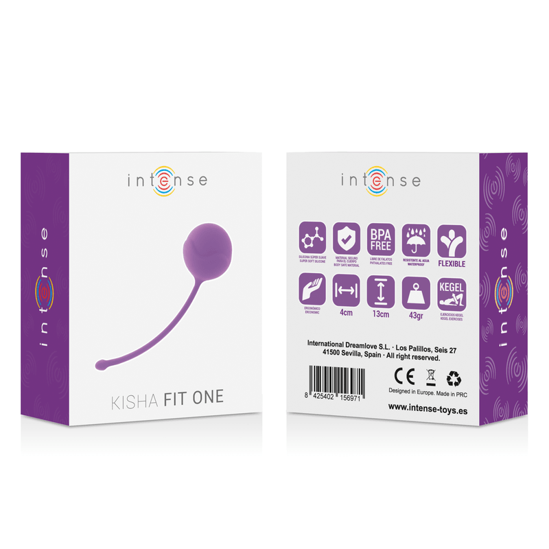 INTENSE - KISHA FIT ONE IN SILICONE KEGEL LILLA - Only Vibes