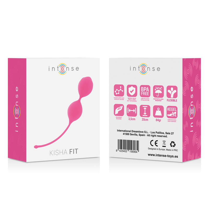 INTENSE - KISHA FIT IN SILICONE KEGEL FUCSIA - Only Vibes