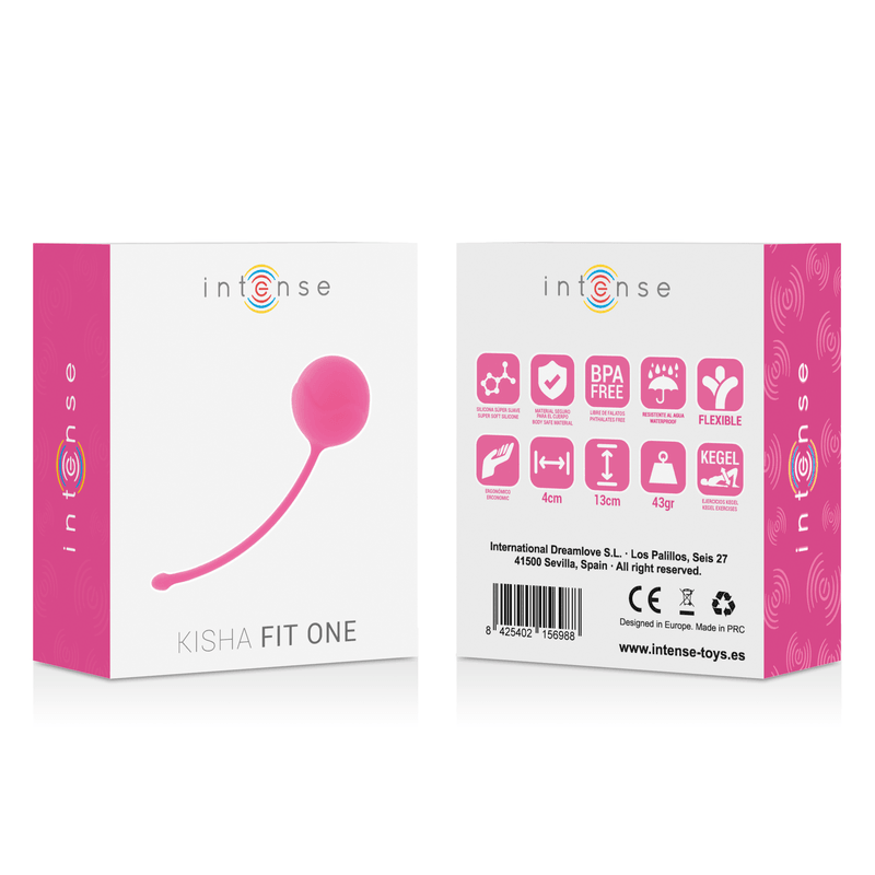 INTENSE - KISHA FIT ONE IN SILICONE KEGEL FUCSIA - Only Vibes