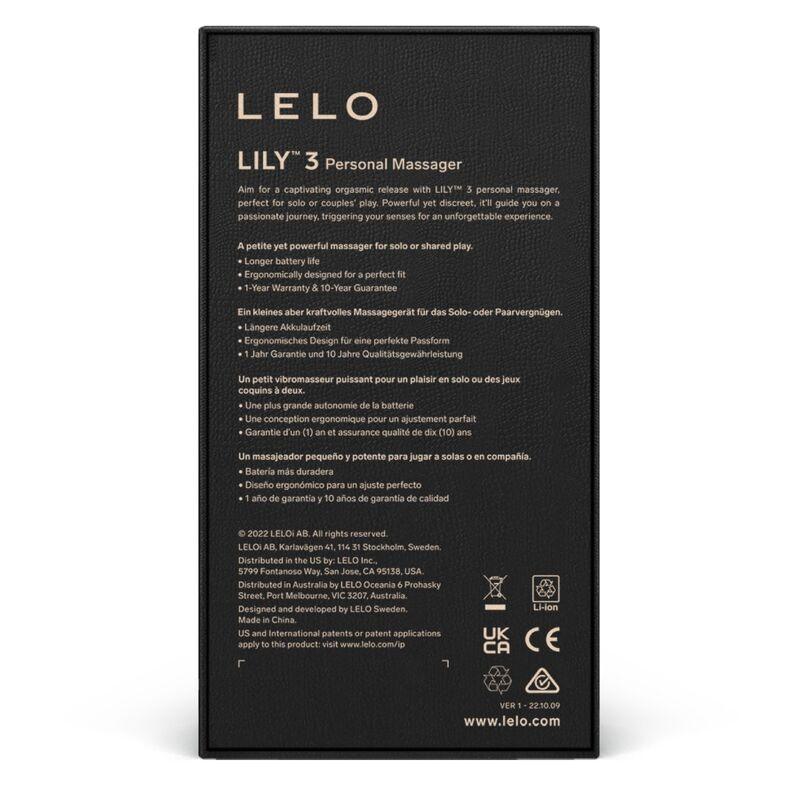 lelo massaggiatore personale lily 3 verde polare