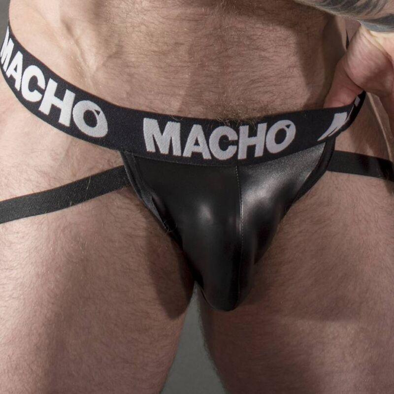 macho mx25nc jock nero pelle s