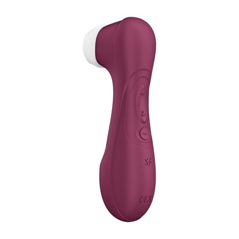 satisfyer tecnologia pro 2 generazione 3 aria liquida rosso vino