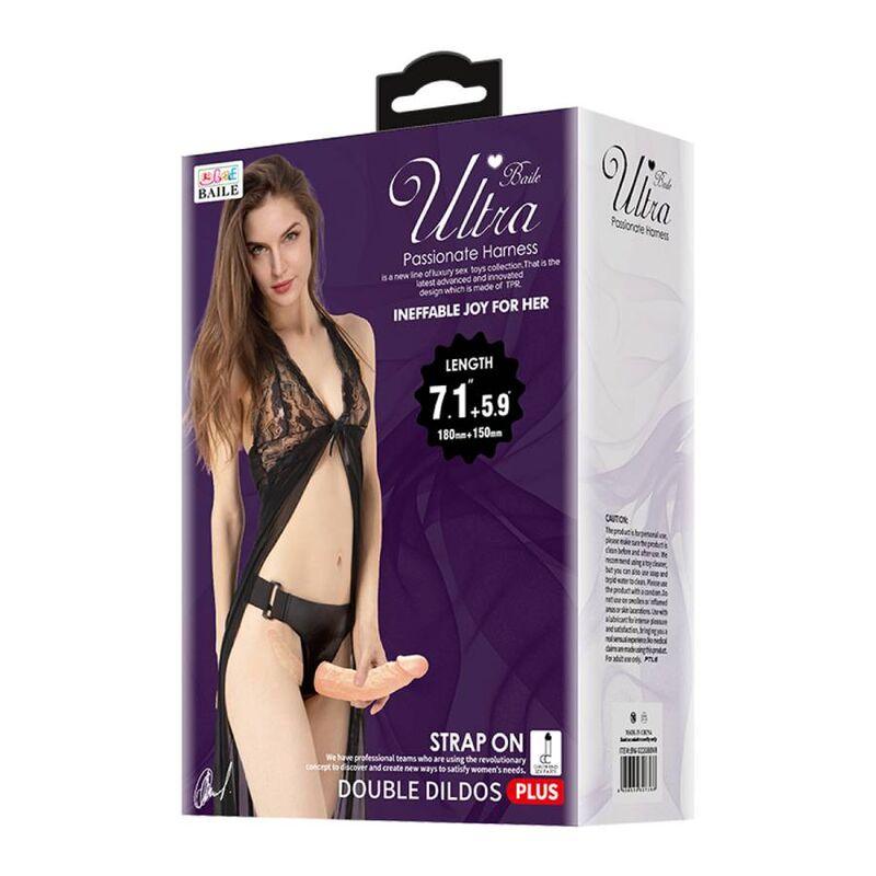 baile ultra appassionata doppi dildos con imbragatura