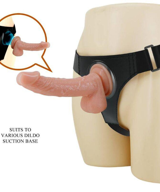 pretty love imbragatura slip universale con dildo kevin 19 cm naturale