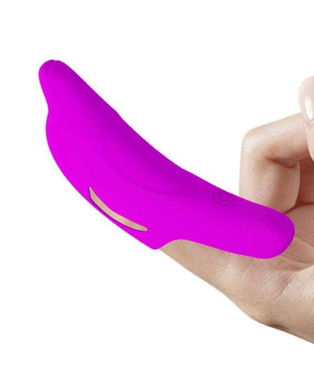 pretty love potente stimolatore delle dita delphini viola