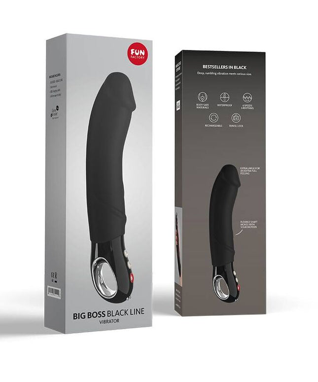 FUN FACTORY - VIBRATORE BIG BOSS LINEA NERA