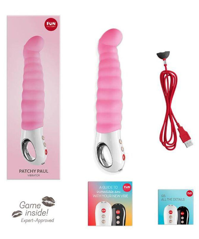 fun factory vibratore patchy paul g5 g spot candy rose