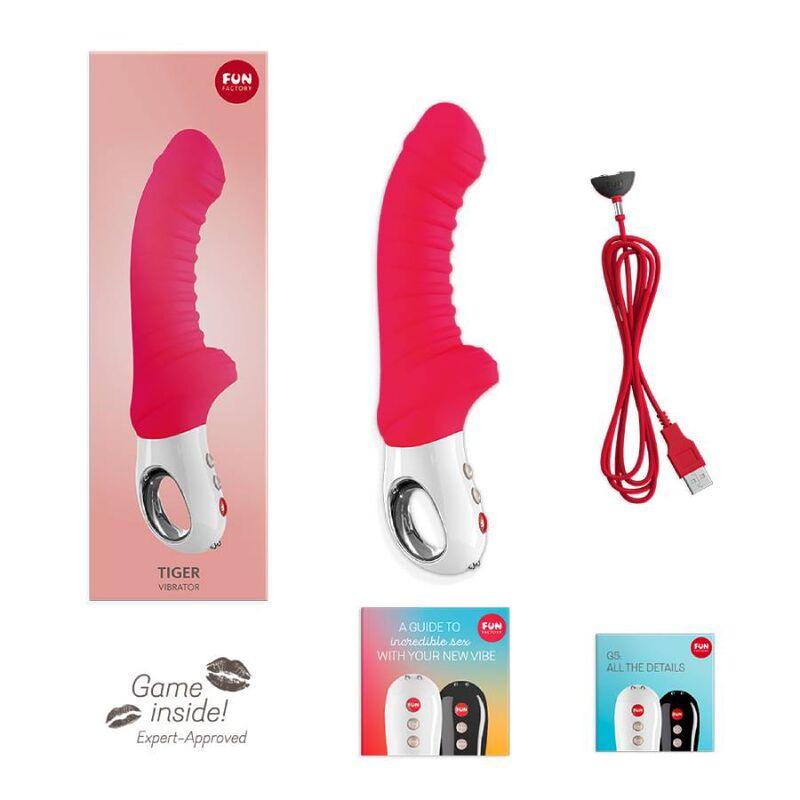 fun factory vibratore tiger g5 india rosso