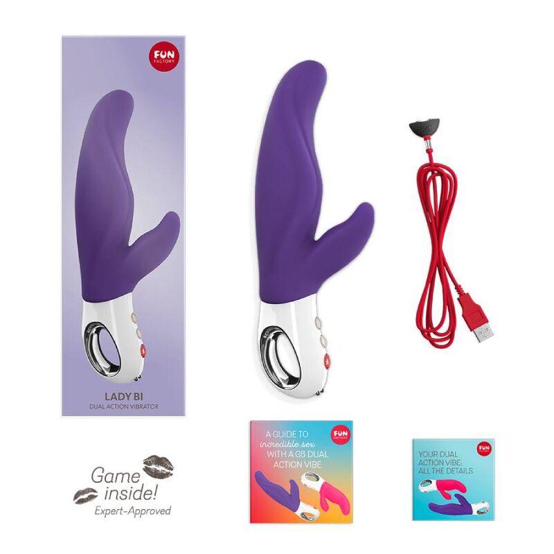 fun factory lady bi dual vibratore viola