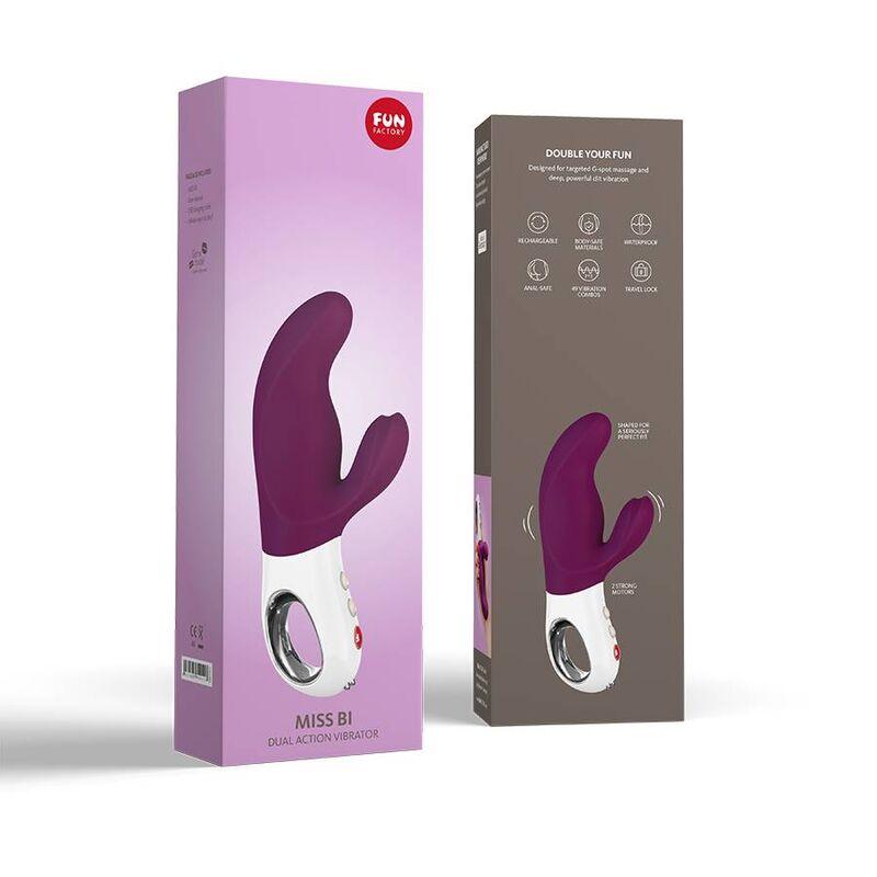 fun factory miss bi dual vibratore uva bianca