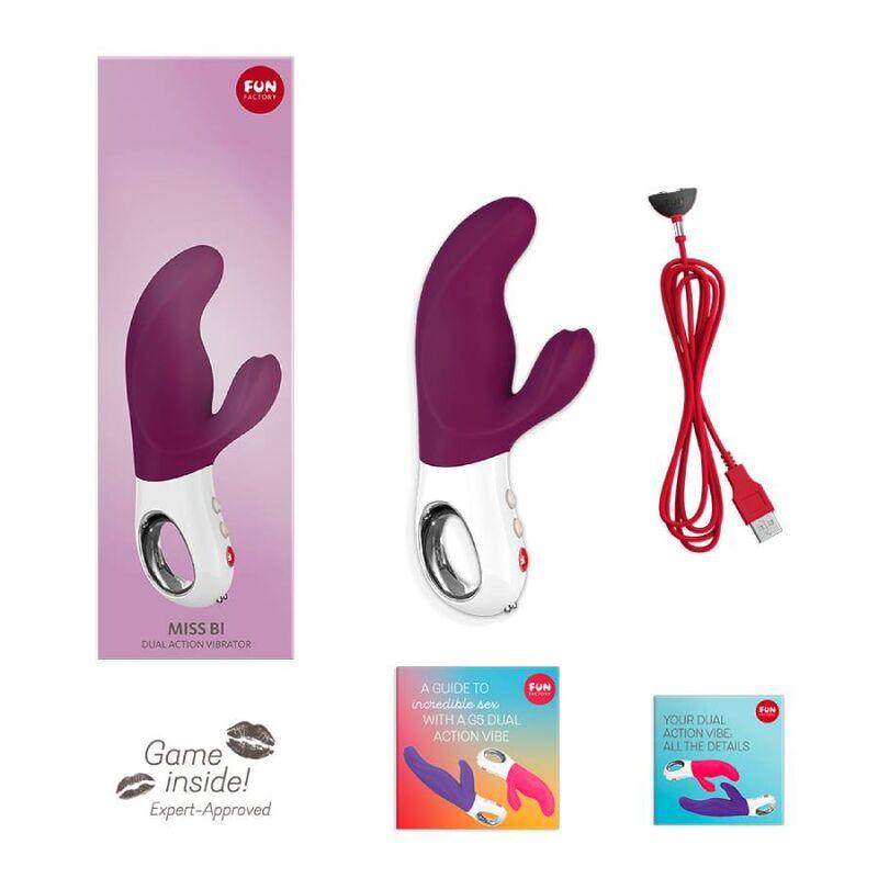 fun factory miss bi dual vibratore uva bianca