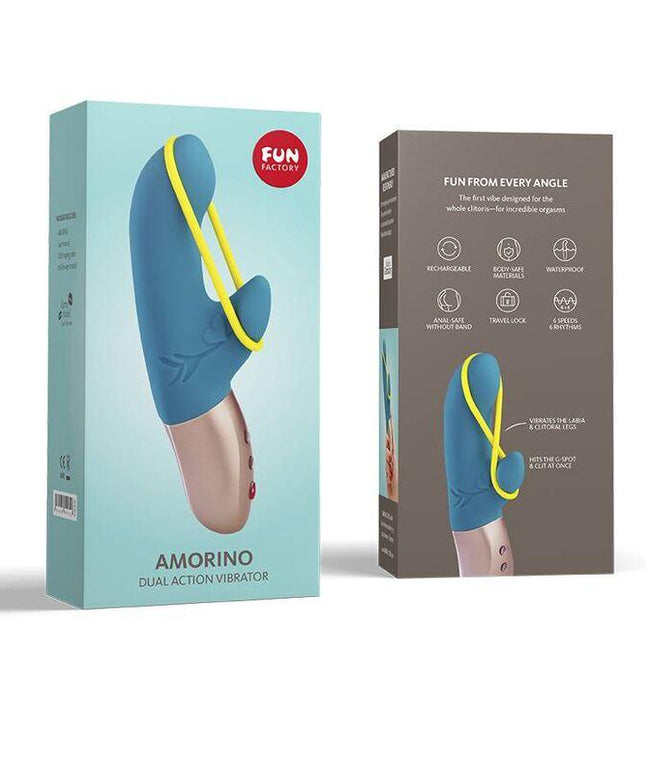 fun factory amorino benzina giallo fluo