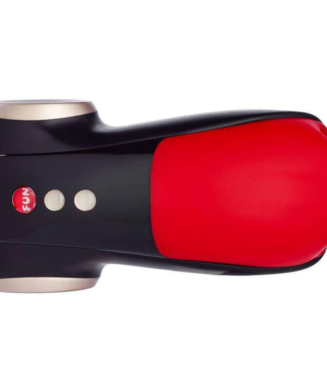 fun factory testina dello stimolatore del pene cobra libre ii nero rosso