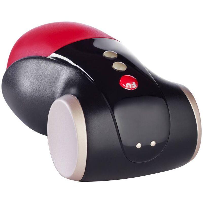 fun factory testina dello stimolatore del pene cobra libre ii nero rosso